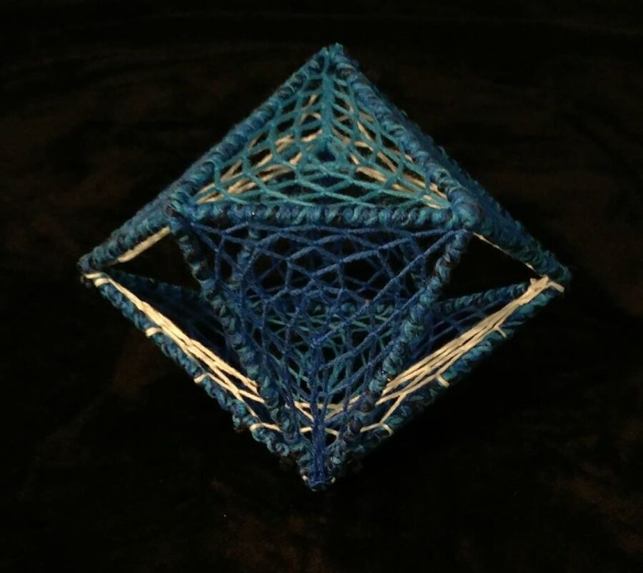 String Art Prisms Hand Made in the UP
